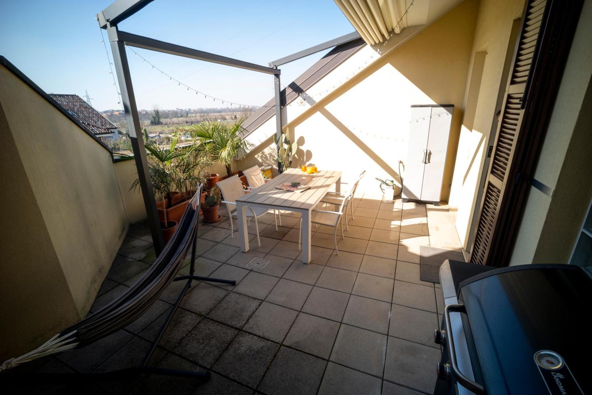 Flat With Terrace Close To Forum And Milanofiori Metro Assago Exterior foto